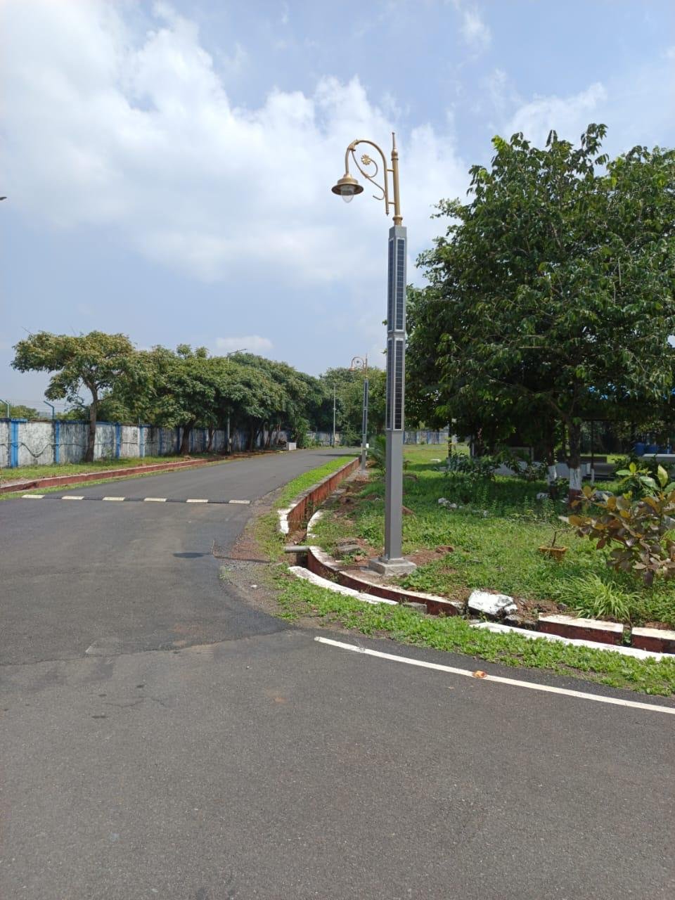 Solar LED Street Light Pole